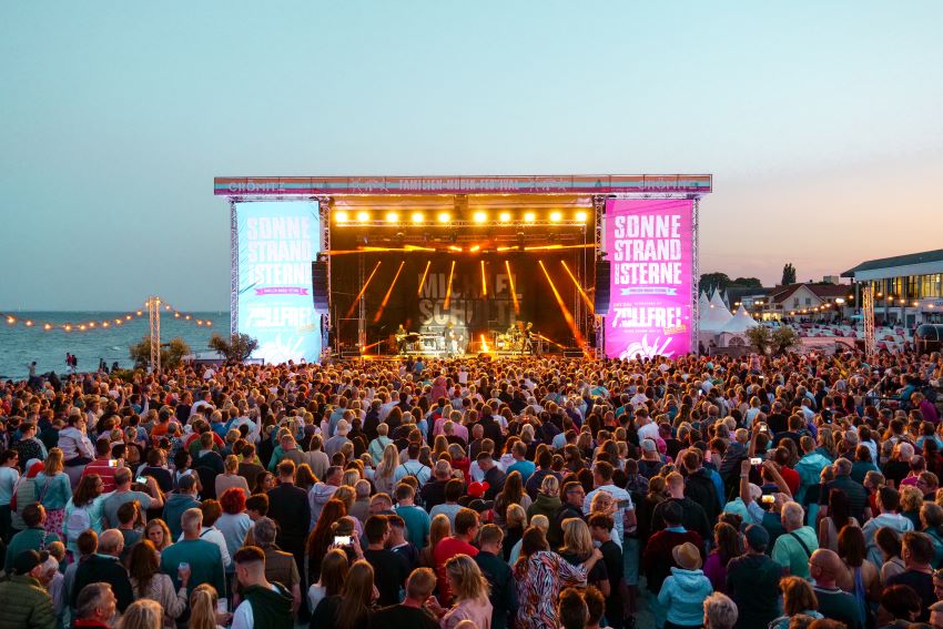 Musikfestival "Sonne, Strand und Sterne"