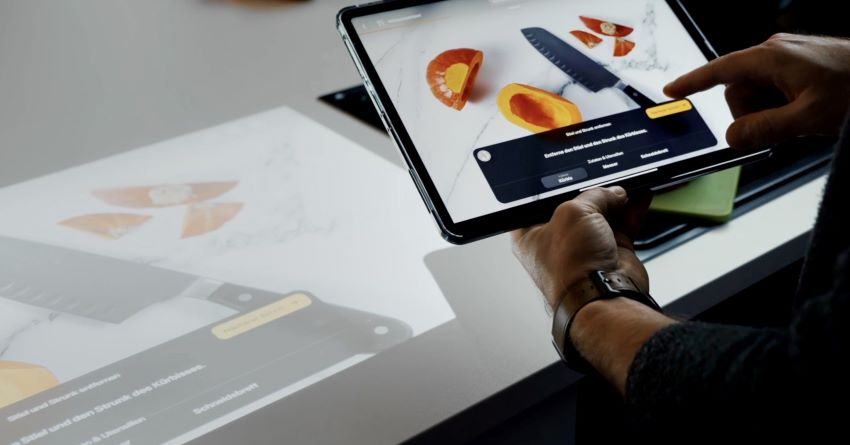 Kochrezept direkt auf der Arbeitsplatte | modelvita.com Kochrezept direkt auf der Arbeitsplatte