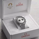 OMEGA Speedmaster Chronoscope: Neue Luxusuhr im Design der Olympischen Spiele 2024