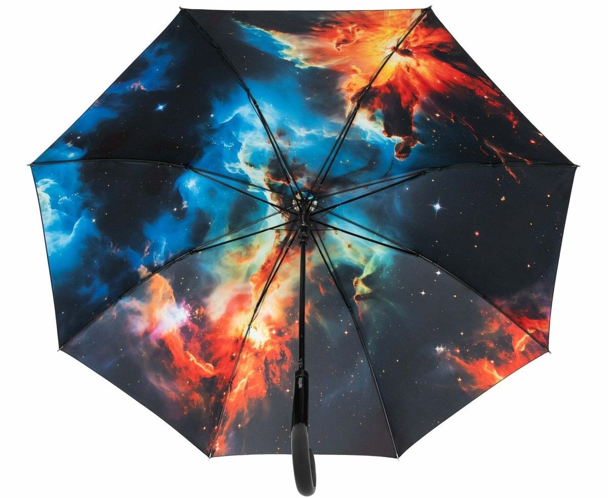 Doppler-Regenschirm mit Sternennebel