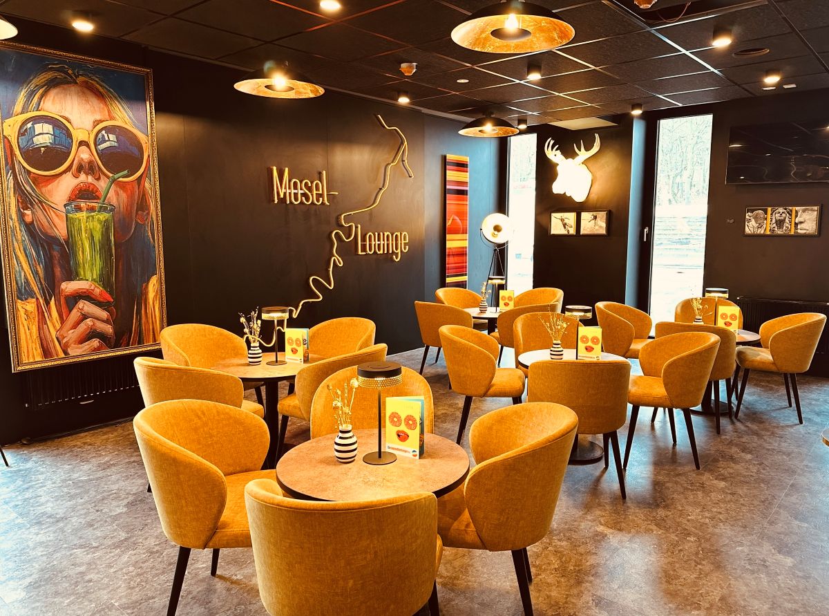 Mosel-Lounge der Jugendherberge in Traben-Trarbach