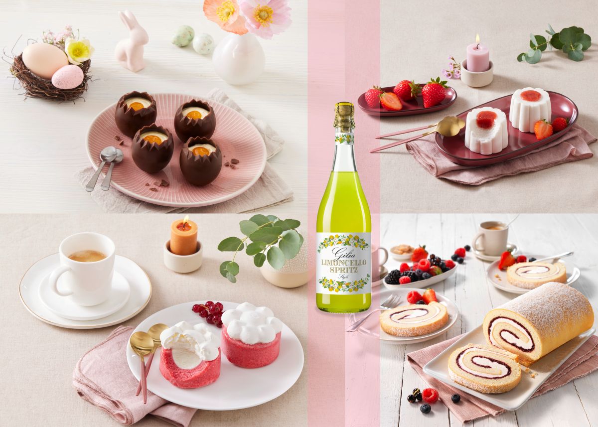 Grafik leckere Köstlichkeien zu Ostern | modelvita.com Collage leckere Köstlichkeien zu Ostern