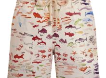 Männerbadehose Pescador (Vilebrequin x Fabrice Hyber)