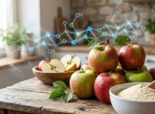 In Apfelpulver steckt die gebündelte Wirkung von Äpfeln