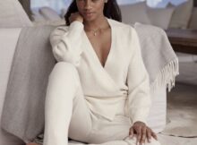 Lascana Wickelstrickjacke und Strickhose