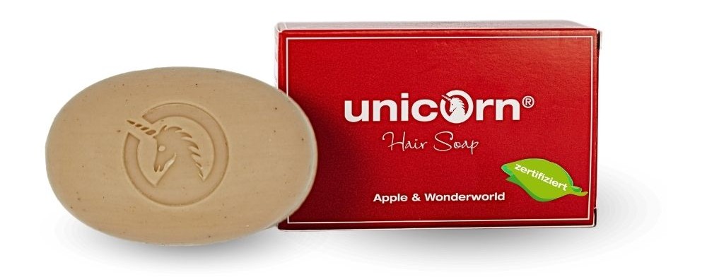 unicorn® Apfel-Haarseife mit Goethepflanzen-Extrakt