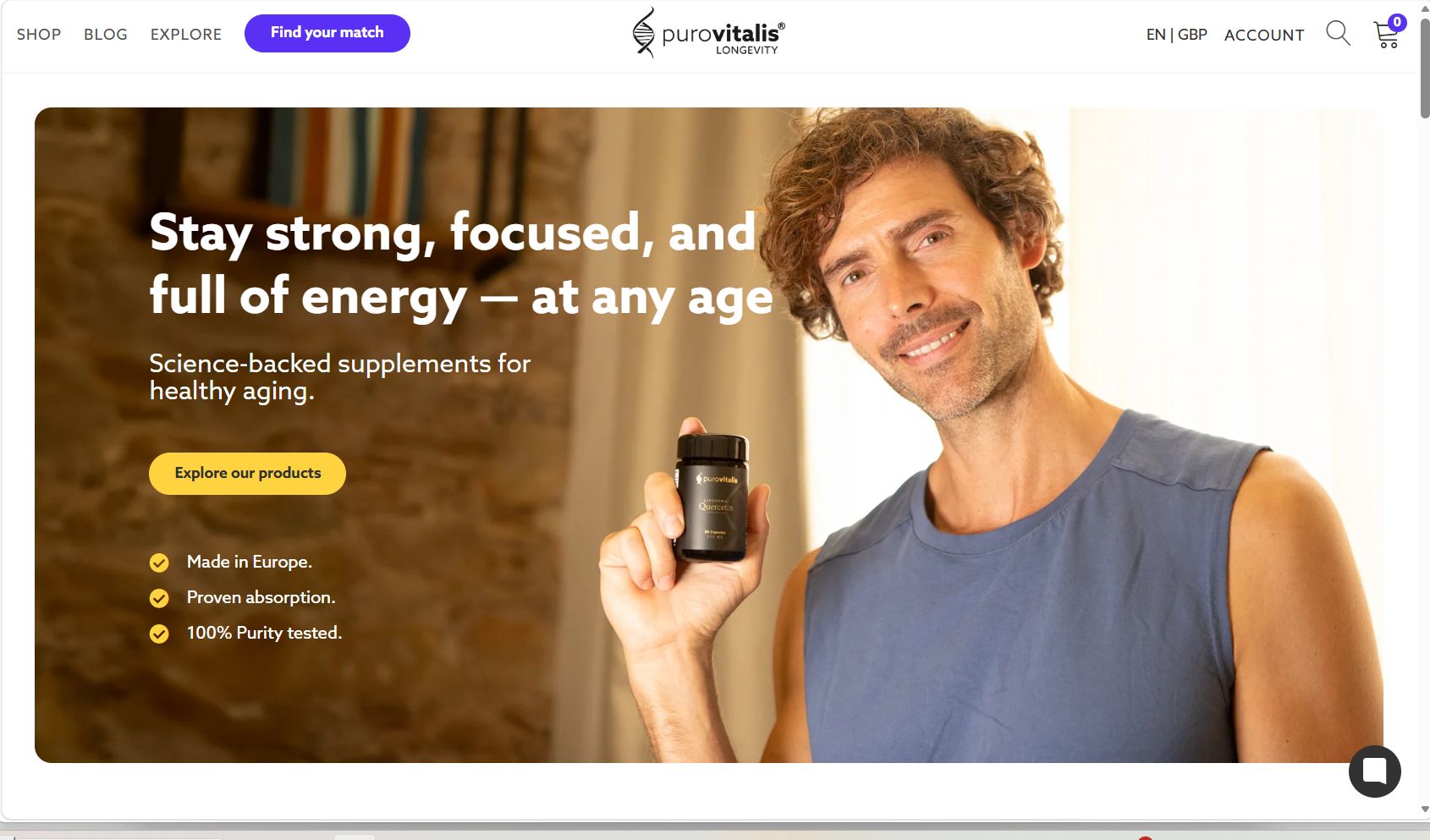 Beste Supplements und hochwertige Nahrungsergänzungen