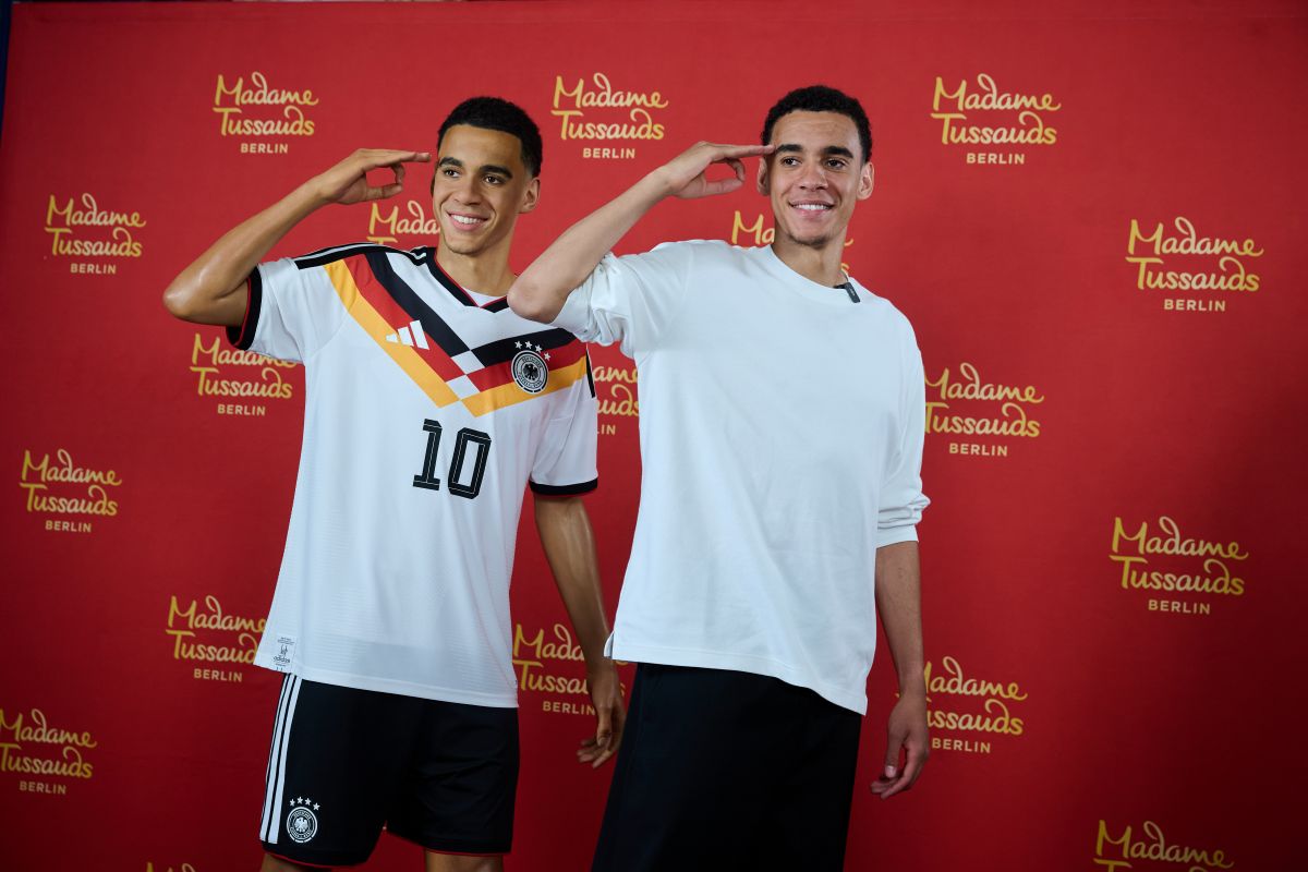 Jamal Musiala hat jetzt sein eigenes Ebenbild aus Wachs