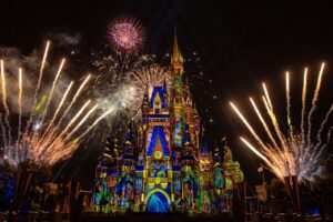 Großes Feuerwerk im Magic Kingdom