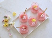 Alkoholfreier Frosé auf Basis von Cold Brew Tea