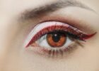 Schön geschminktes Auge