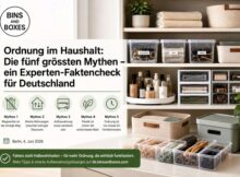 Ordnung halten im Haushalt ist ganz einfach