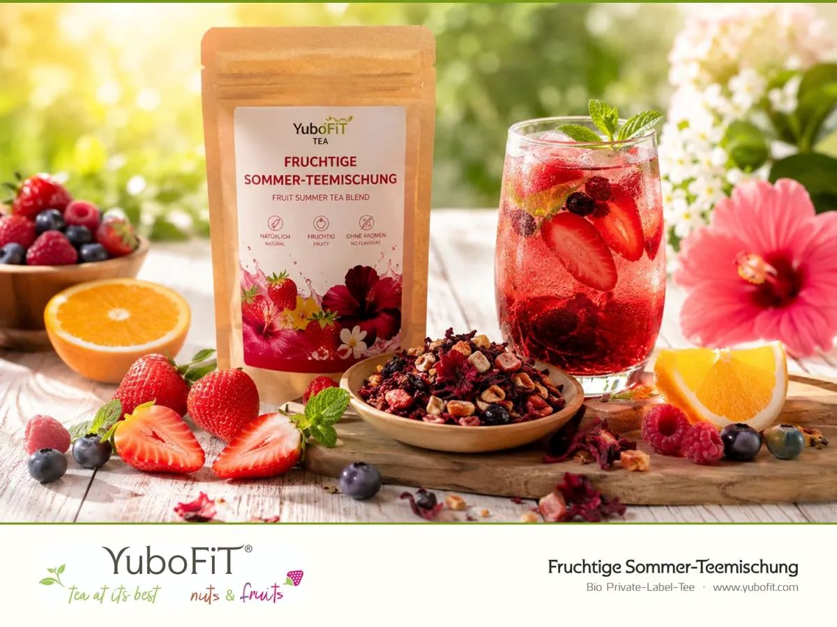 YuboFiT® Sommertee-Edition: Fruchtige Sommer-Teemischung