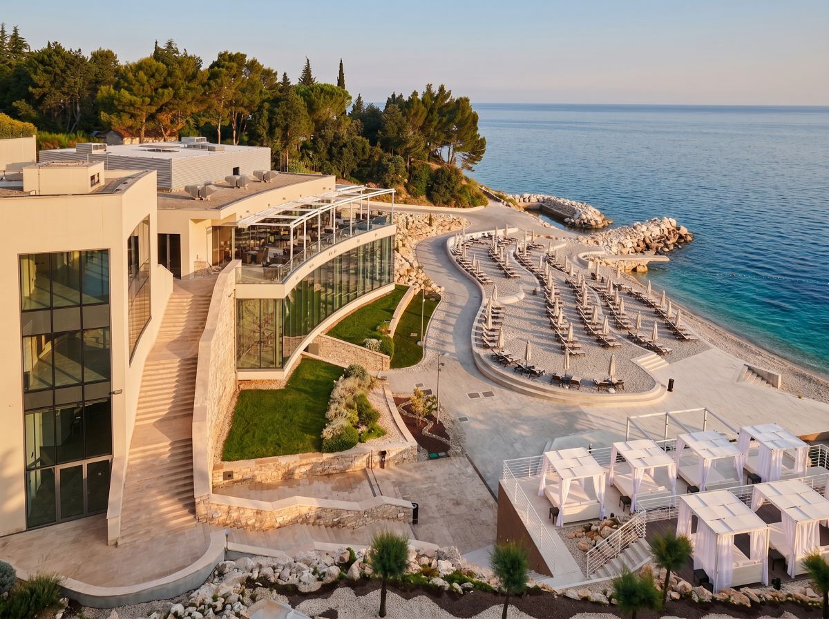 Blick aufs traumhafte Adriatic Istria Resort