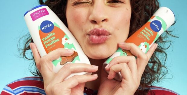 Nivea Vanilla Pecan Praline Pflegedusche und 72h Anti-Transpirant-Spray