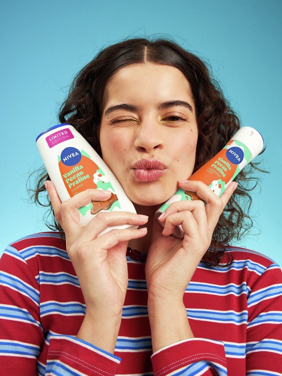 Nivea Vanilla Pecan Praline Pflegedusche und 72h Anti-Transpirant-Spray
