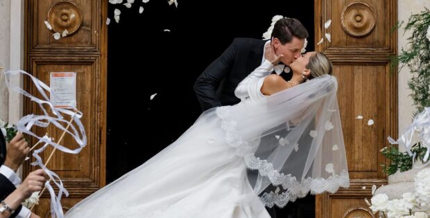 Vier Hochzeitskleider, drei Tage italienischer Glamour, zwei Partys mit Feuerwerk