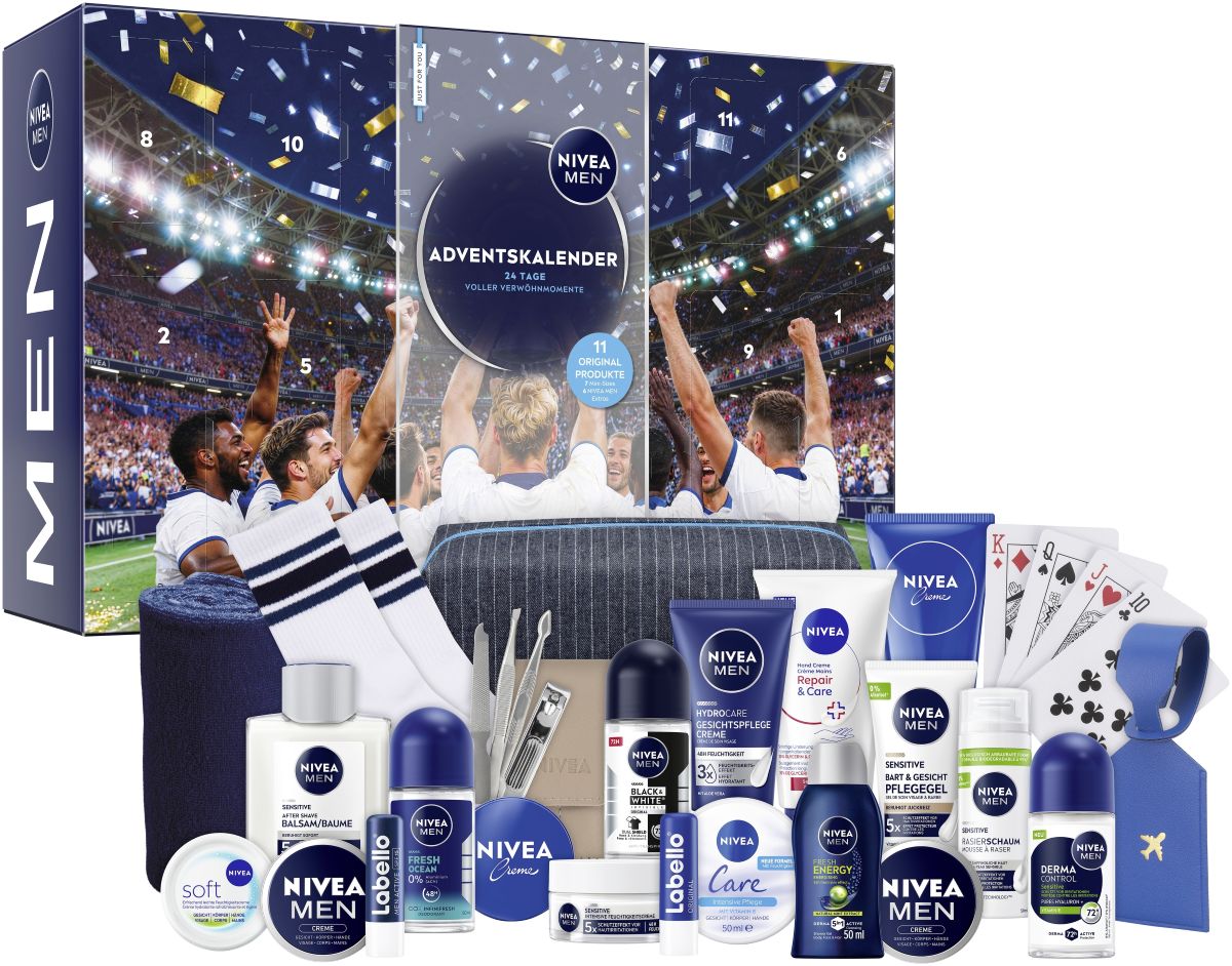 Der Nivea Men Adventskalender punktet