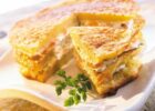 So sollte die Reibekuchen-Torte dann aussehen
