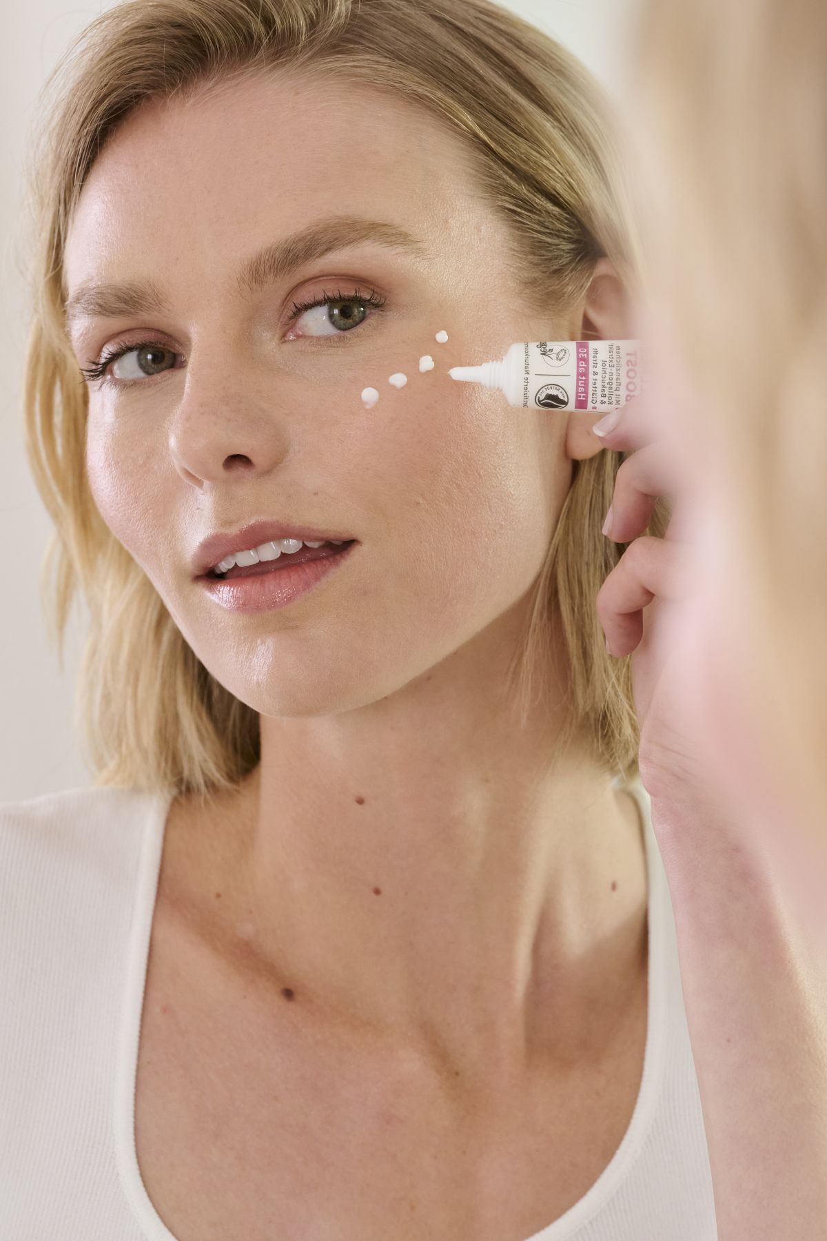 alverde Naturkosmetik Straffende Augencreme Kollagen Boost