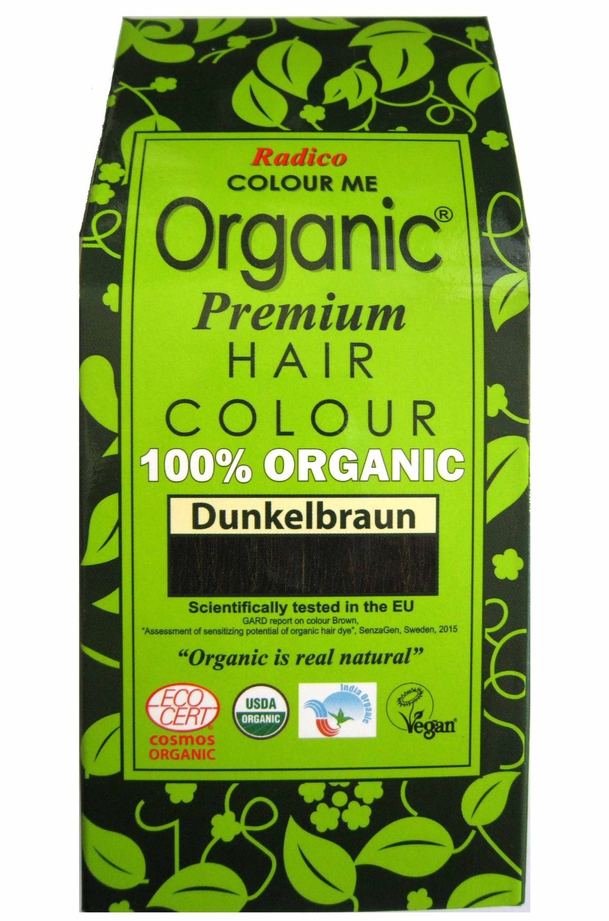Radico Pflanzenhaarfarbe Dunkelbraun